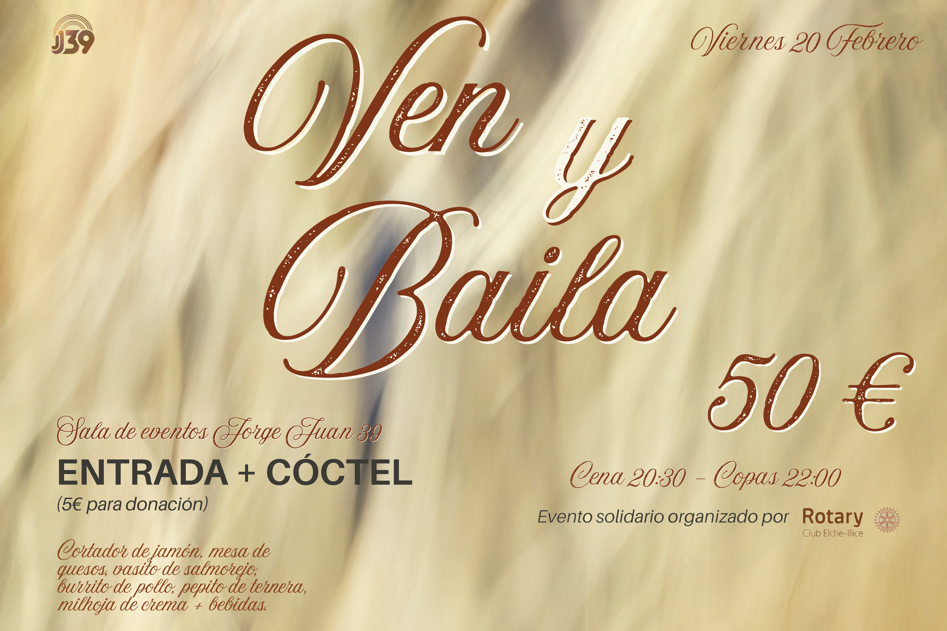 Gala Solidaria + Cena - Rotary